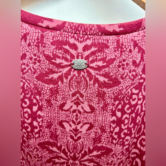 NWT Athleta Shayla Cherrywood Ponte Sleeveless  Animal Print Tank Mini Dress XS - Picture 9 of 10